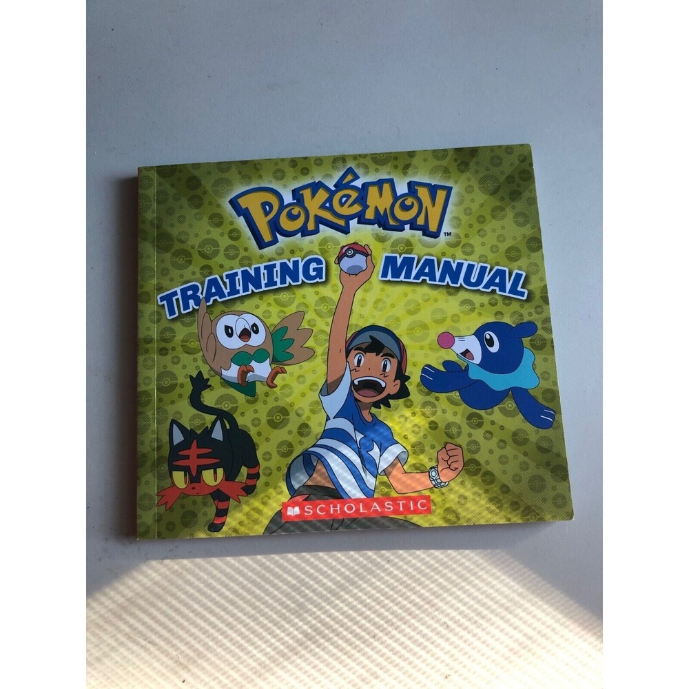 Pokemon Training Manual Kids Paperback Book Scholastic‎
